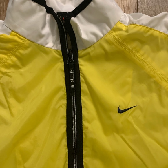 Nike Windbreaker Yellow Size Medium - Picture 4 of 8